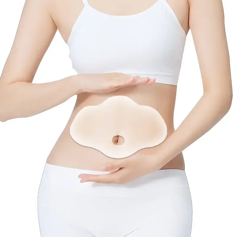 Belly Silicone Pad Anti Wrinkle Scar Stretch Marks Removal Sheets Reusable for Women Abdomen Belly Stomach Pads Stickers