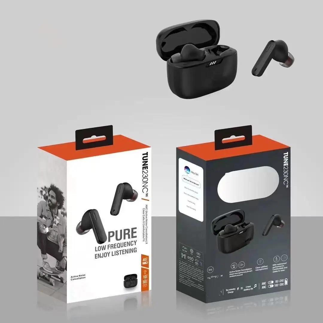 

New T230NC TWS True Wireless Bluetooth Earphones In Ear Music Sports Running Earphones