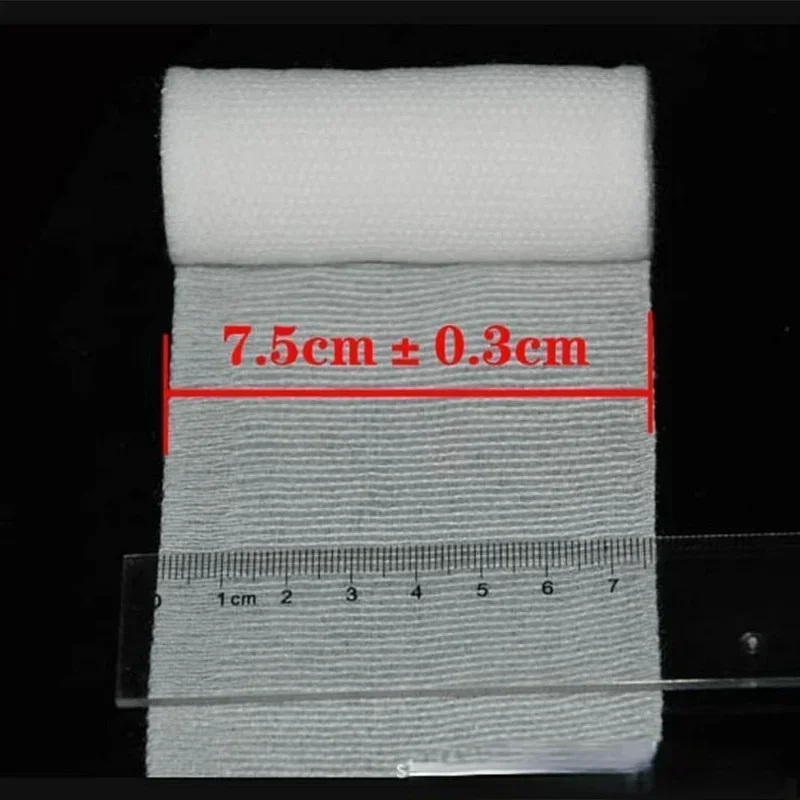 Elastic Bandages White Bandage First Aid Kit Supplies for Home Care and Wound Fixation 5cmx4.5m 7.5x4.5m 10x4.5m