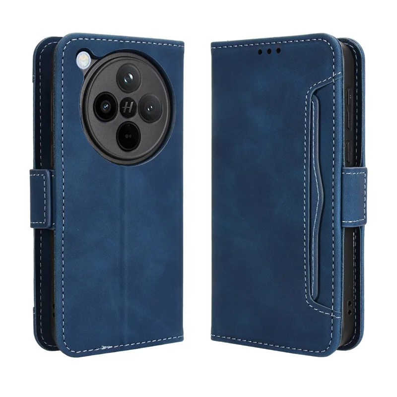 

For OPPO Find X8 5G Luxury leather wallet case Multi card slot for OPPO Find X8 5G Magnetic phone case