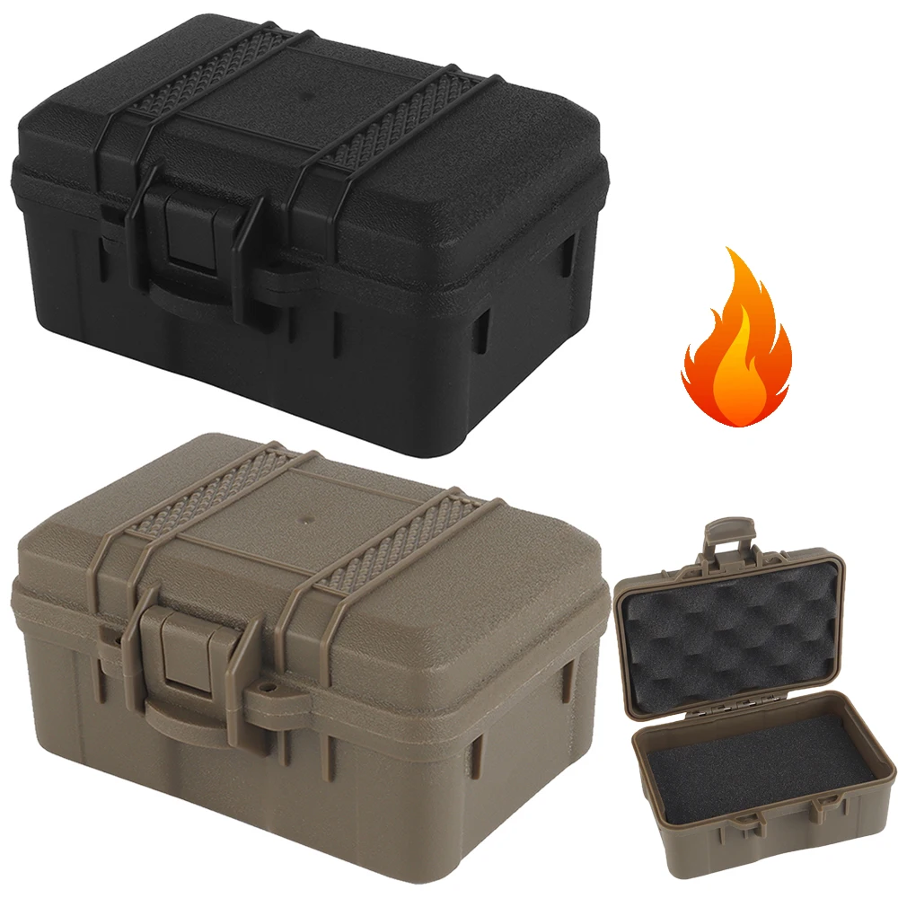 Plastic Safety Toolbox Equipment Case Toolbox Lockable Sealed Safety Equipment Waterproof Hard Case Box Case Storage Suitcase