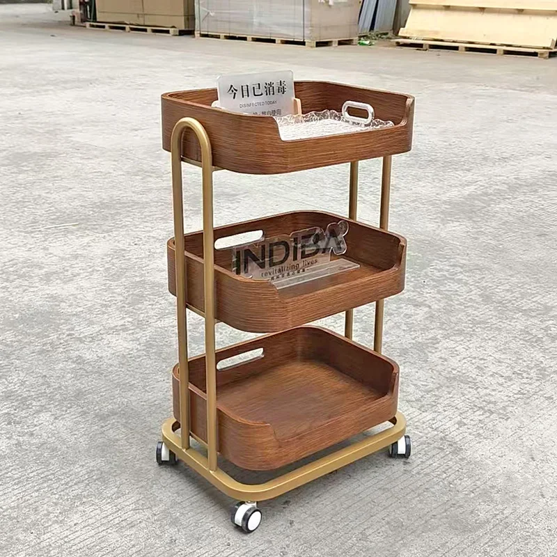 

Premium Simple Trolley Glamour Aesthetic Unique Nordic Organizers Trolleys Nordic Luxury Carrello Parrucchiere Salon Furniture
