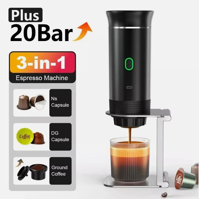 

Портативная капсульная кофемашина, бытовой небольшой подогрев кофейника, бытовая электрическая кофемашина для эспрессо