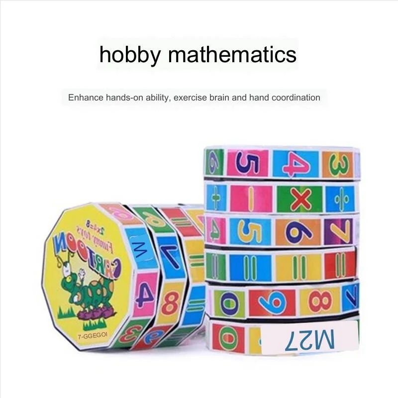 

Fun Arithmetic Magic Cube Cylindrical Magic Cube Numbers Magic Cube Educational Toys