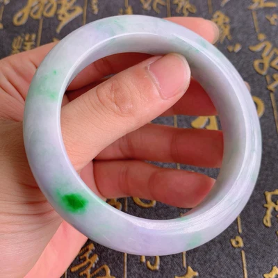 

Natural Myanmar Jade Jade 54mm-62mm bracelet Princess jewelry bracelet send mom send girlfriend gift