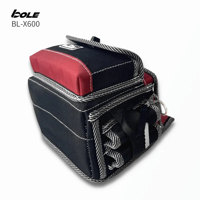 BOLE Boutique Series Tool Bag Multi-Pocket Reinforced Strong Wear-Resistant Tool Pocket 1680D Composite Reinforced Oxford Cloth