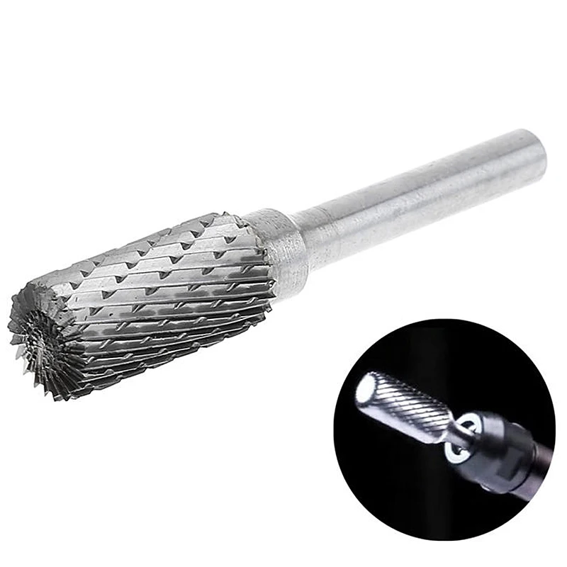 Hot 12Mm Carbide Rotary File Milling Shank 6Mm Metal Grinding Cutter Head Burr Head