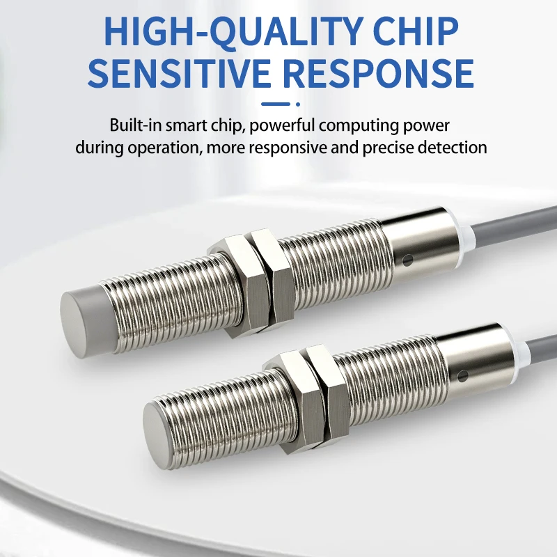 Capacitive Proximity Switch Sensor M12 PNP NO Detection Non-metallic Liquid Plastic Sensing Sensor