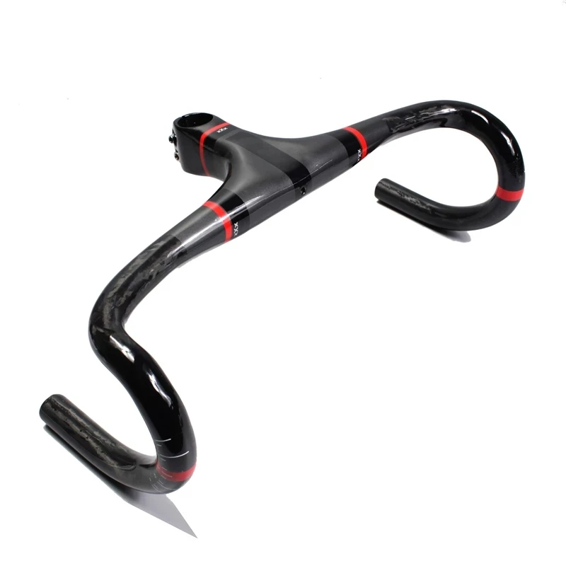 

Ultra-light Road Bicycle Handle Carbon Fiber Integrated Bicycle Handlebar Bicycle Parts