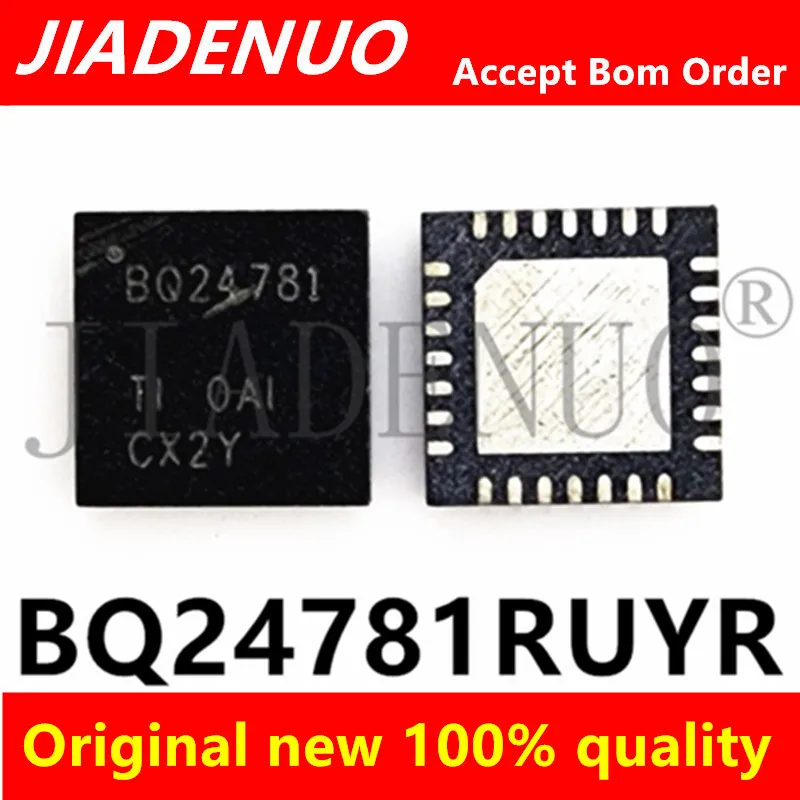 (2-10 uds) 100% nuevo conjunto de chips BQ24781 BQ24781RUYR QFN-28