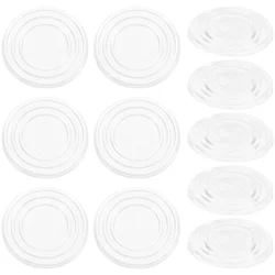 Junta de goma antideslizante para mesa de té, almohadillas antideslizantes para café, espaciadores transparentes, cojines para muebles de silicona y Gel de sílice, 25 uds.