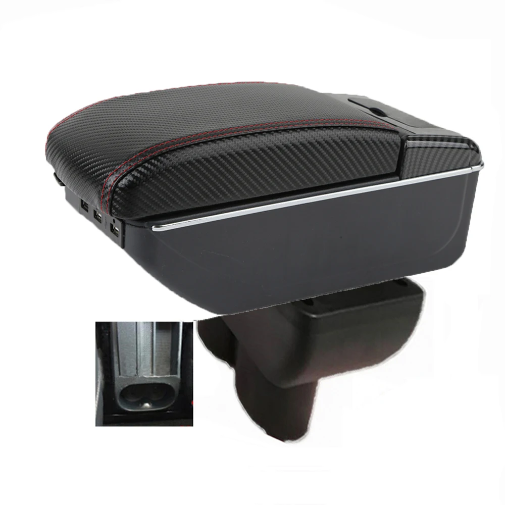 Voor Caddy Armsteun Box Volkswagen VW Touran Caddy Armsteun Auto Opbergdoos Arm Bracing verhogen Interieurdetails Retrofit Onderdeel