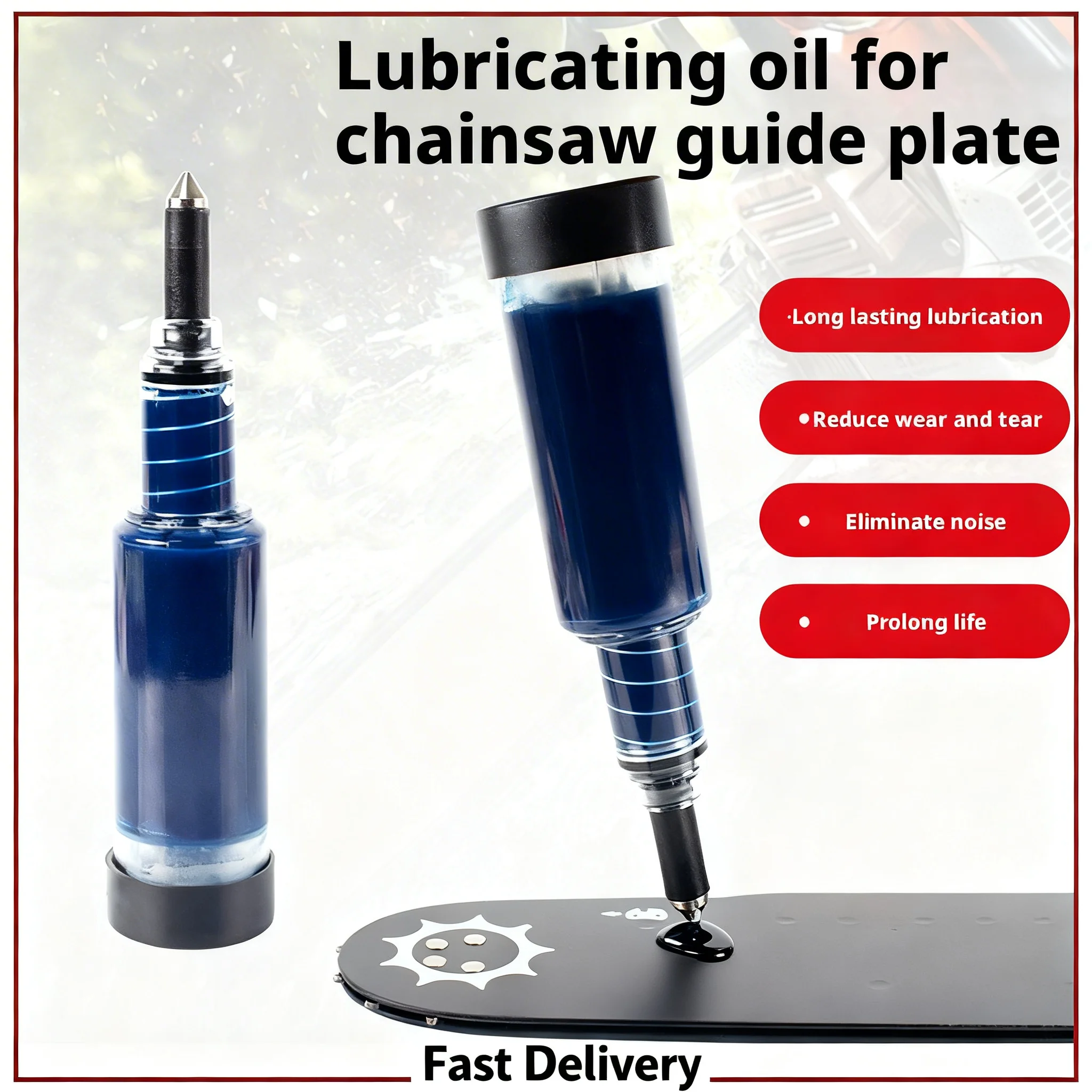 

1/3 шт. Набор запчастей для бензопилы: направляющая шина, звездочка, насадка для кустореза, смазка, комплект для смазки цепи, запасные части для садового электроинструмента