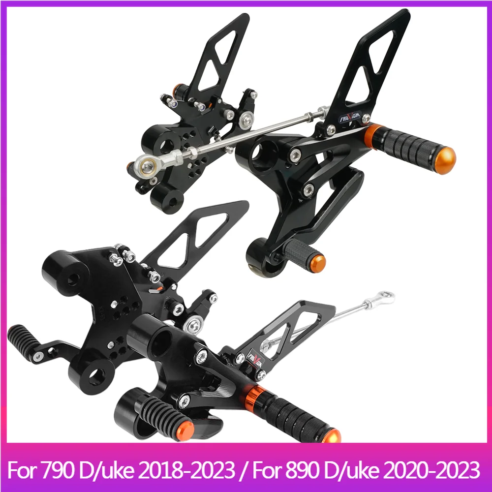 

Adjustable Rearset Footrest For KTM 790 890 Duke 790Duke 890Duke 2018 2019 2020 2021 2022 2023