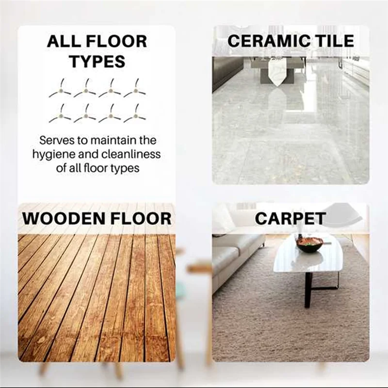 A005 - Szczotka boczna do odkurzacza, szczotka boczna do Lefant T700/M200/M201/M501/M520/M570/M301/M501-A/T800/M501A Rob