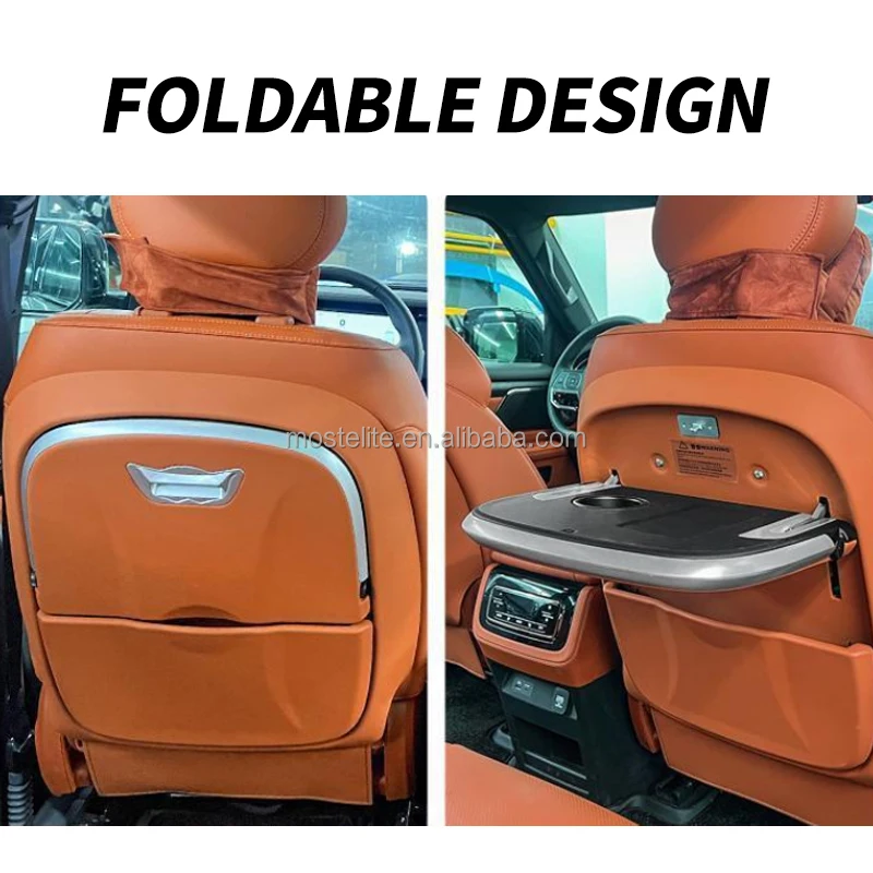 رائجة البيع المقعد الخلفي طاولة قابلة للطي سيارة طاولة قابلة للطي مقعد السيارة الخلفي طاولة قابلة للطي لملحقات روكس 01