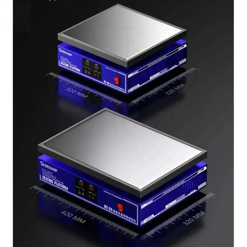 MECHANIC HT-34 mobile phone repair Intelligent constant temperature heating for Glue Removing Motherboard Reballing Phone Repair