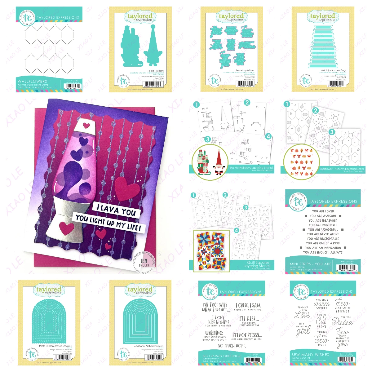 

Quilt Squares Layering Stencil Christmas Metal Cutting Dies and Stamps DIY Scrapbooking Card Stencil Paper Cards Handmade Album