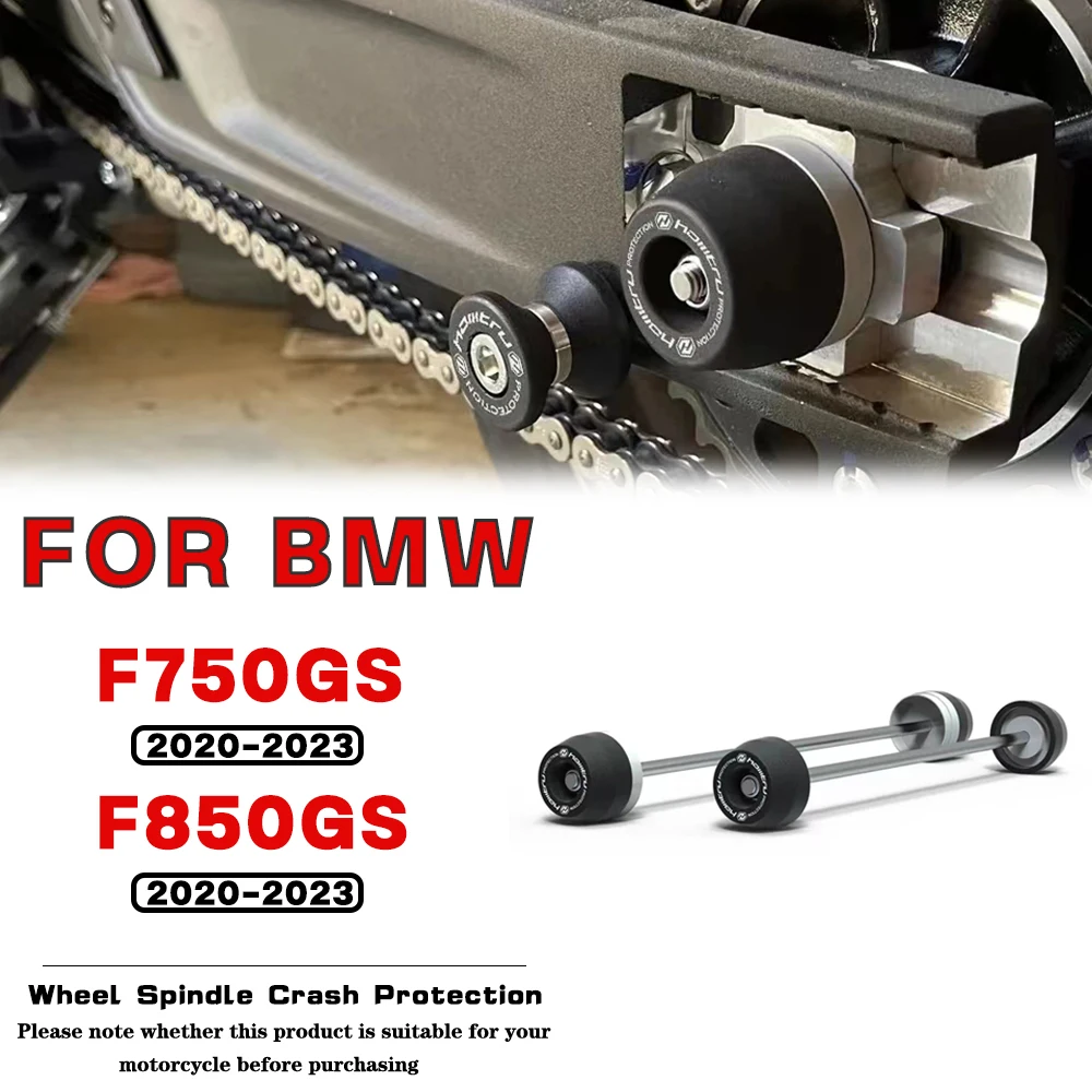 

For BMW F750GS F850GS 2020 2021 2022 2023 Motorcycle Accessories Front Rear Wheel Spindle Crash Protection