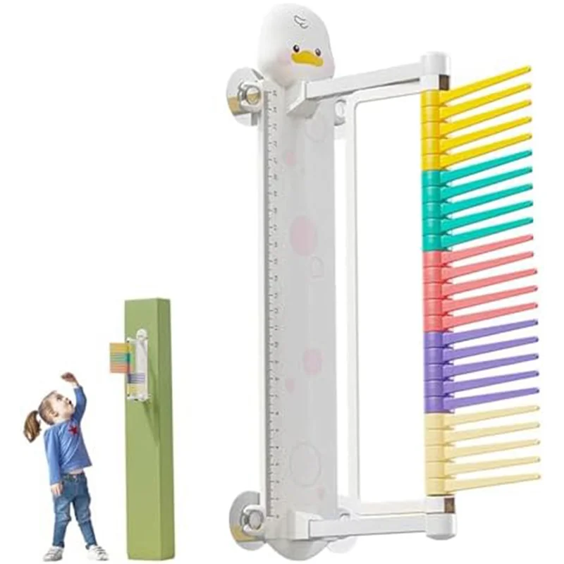 A55F-вертикальный тестер прыжков для детей, настенный тренажер для вертикальных прыжков с рисунком утки, сбрасываемый инструмент для измерения вертикальных прыжков