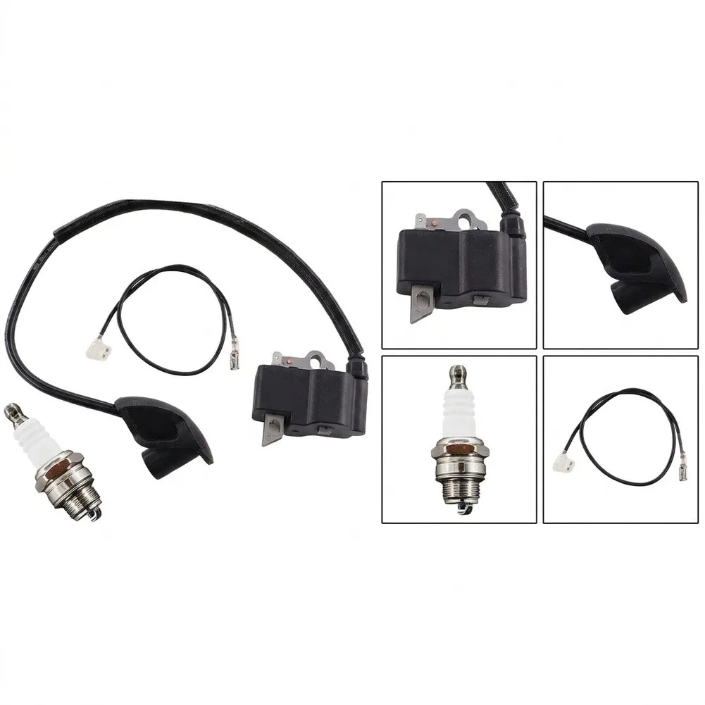 High Voltage Ignition Coil Set for FS120 FS200 FS250 For FS300 FS350 For Lawn Mower Applications with Stable Spark Generation