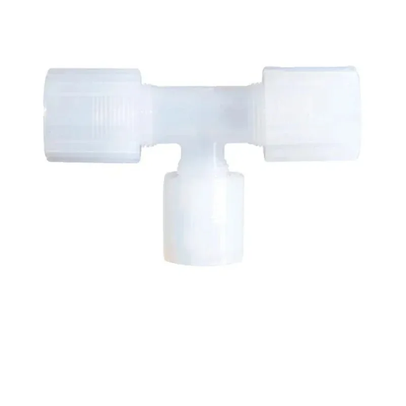 

tools Semiconductor PFA corrugated pipe cleaning equipment resistant to acid and alkali corrosion PFA equal diameter tee joint