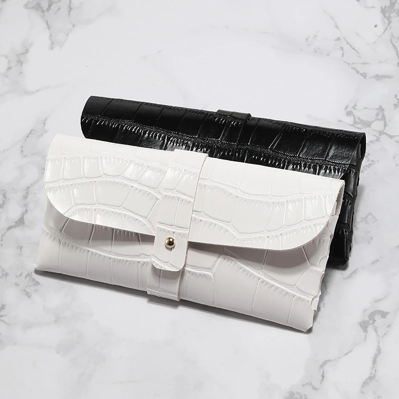 

Fashion Soft PU Leather Sunglasses Bag Eyeglasses Organizer Protective Case Portable Travel Sunglasses Boxes Eyewear Accessories