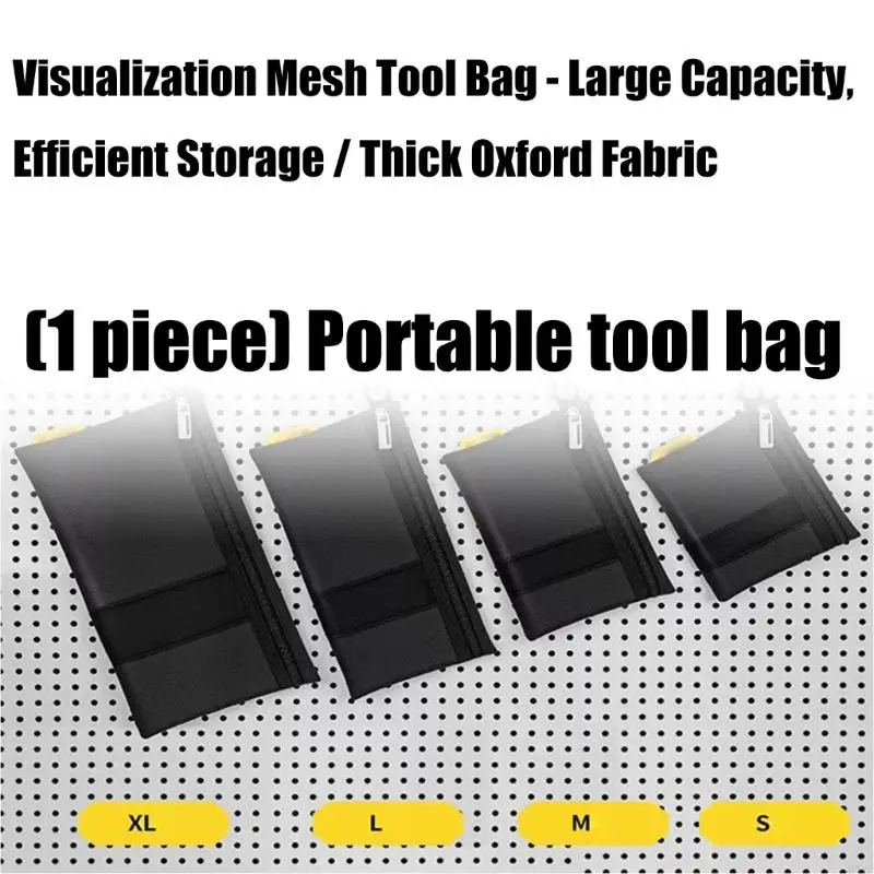 

Прочная на разрыв сумка для инструментов Портативная сумка с удобной ручкой для механиков и мастеров Прочность Металлические