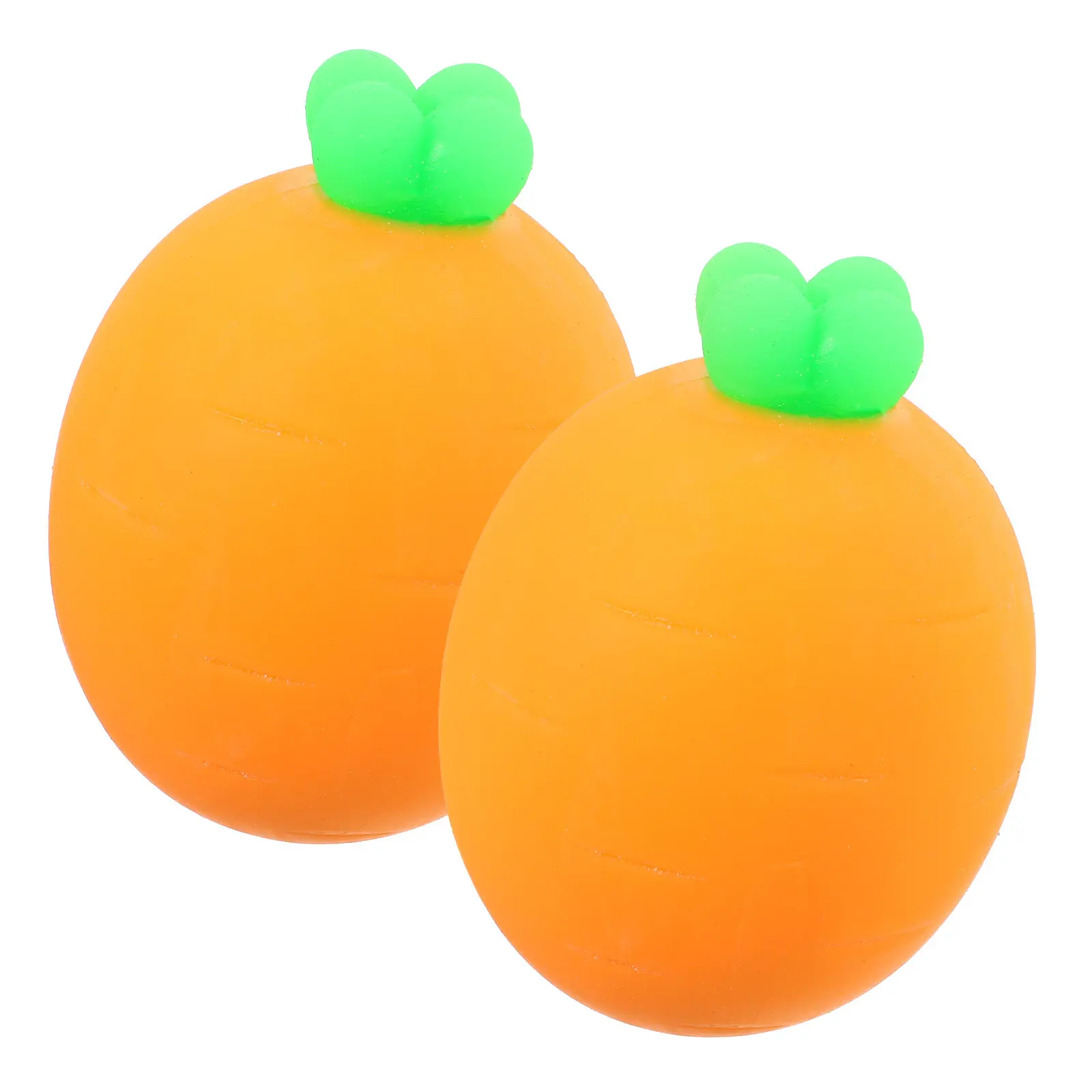 

Набор из 2-х мягких реалистичных эластичных игрушек-морковок для снятия стресса, сенсорная игрушка для детей, маленькая эластичная игрушка-морковка для снятия стресса