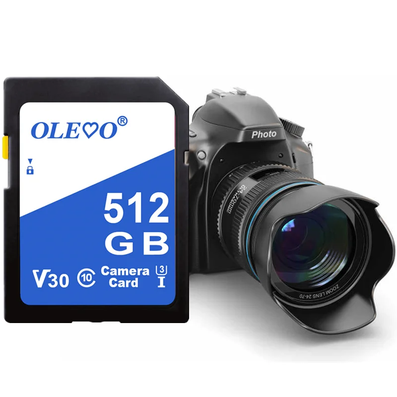Top Quality 512GB Camera Memory Card 32GB 64GB SD Card 16GB 128GB 256GB Class 10 Camera flash card for CAMERA