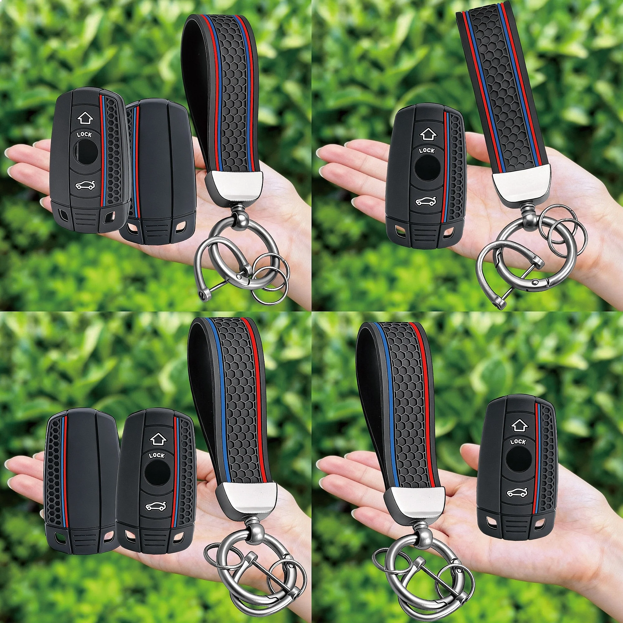 New Car Remote Key Case Cover Fob For BMW E90 E60 E70 E87 3 5 6 Series M3 M5 X1 X5 X6 Z4 Auto Key Shell