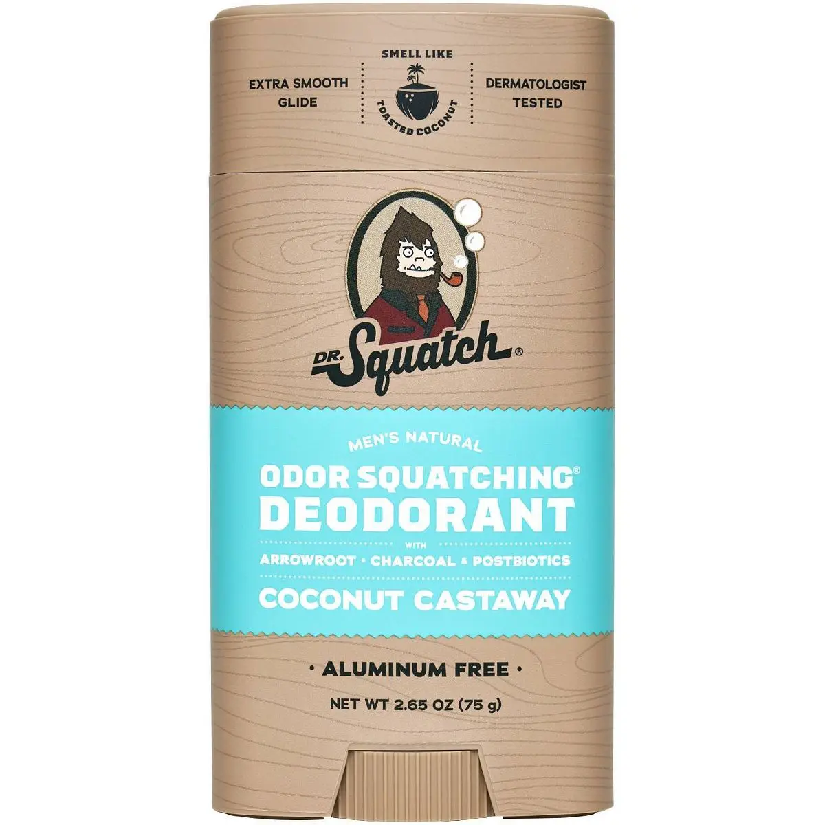 

Мужской натуральный дезодорант - Coconut Castaway - 2,65 унций