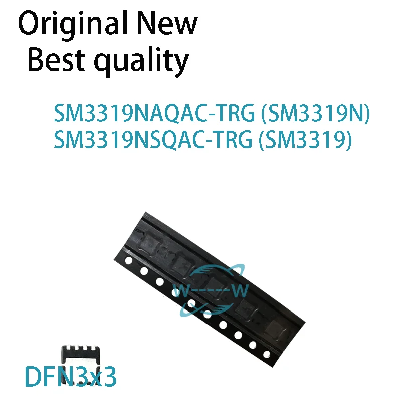 (5-10 PCS)NEW SM3319NAQAC-TRG SM3319N SM3319NSQAC-TRG SM3319 SM3319N SM3319 DFN3x3 mosfet IC Chip electronic