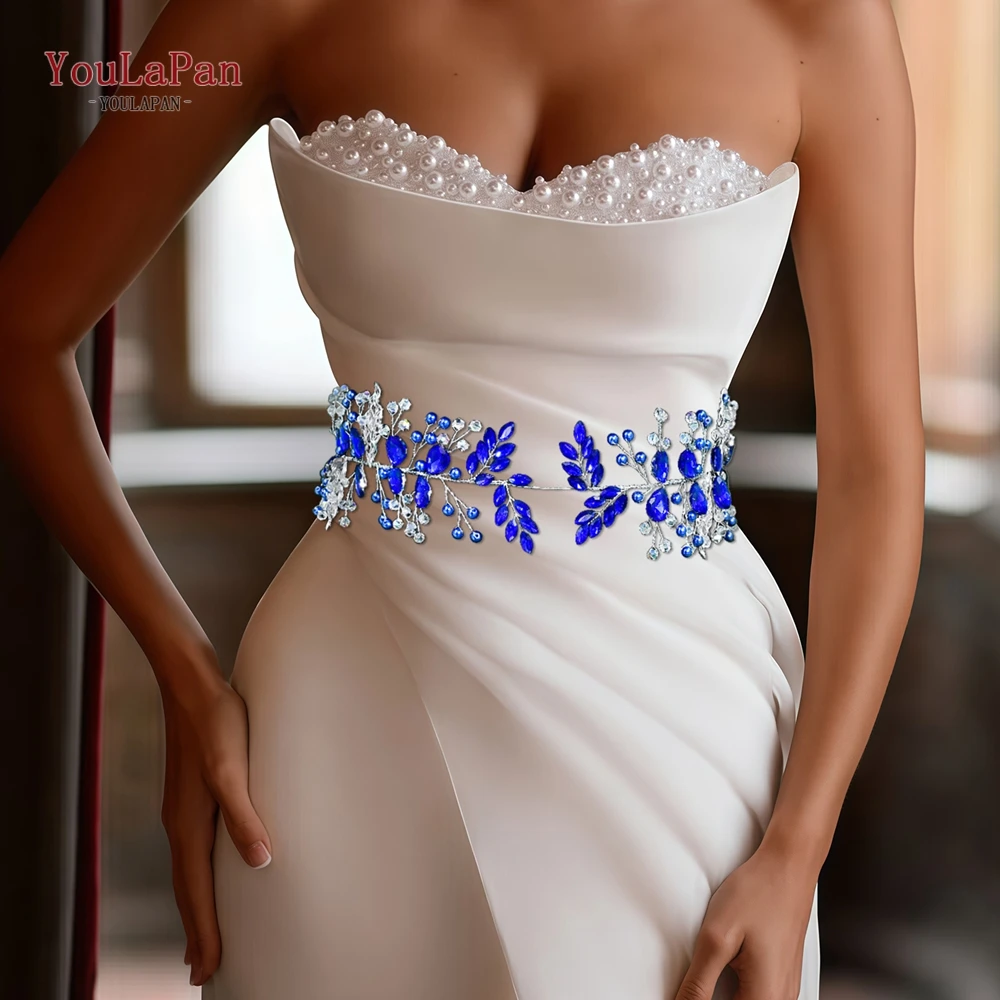 

TOPQUEEN пояс для невесты, пояс для свадебного платья, стразы, свадебные аксессуары, пояс для платья ручной работы, женский пояс для банкета и вечеринки SH935