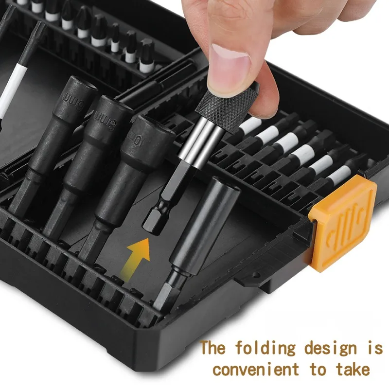 Electric impact screwdriver bit S2 alloy steel drill bit Impact screwdriver bit Screwdriver driver Fried Dough Twists drill set