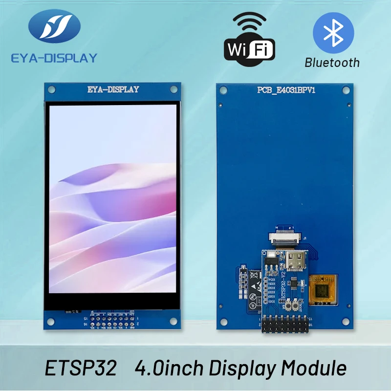 ESP32  4.0inch 320*480 LVGL WIFI&Bluetooth Development Board IPS Smart Display Screen ITO LCD IPS Module With Touch Screen