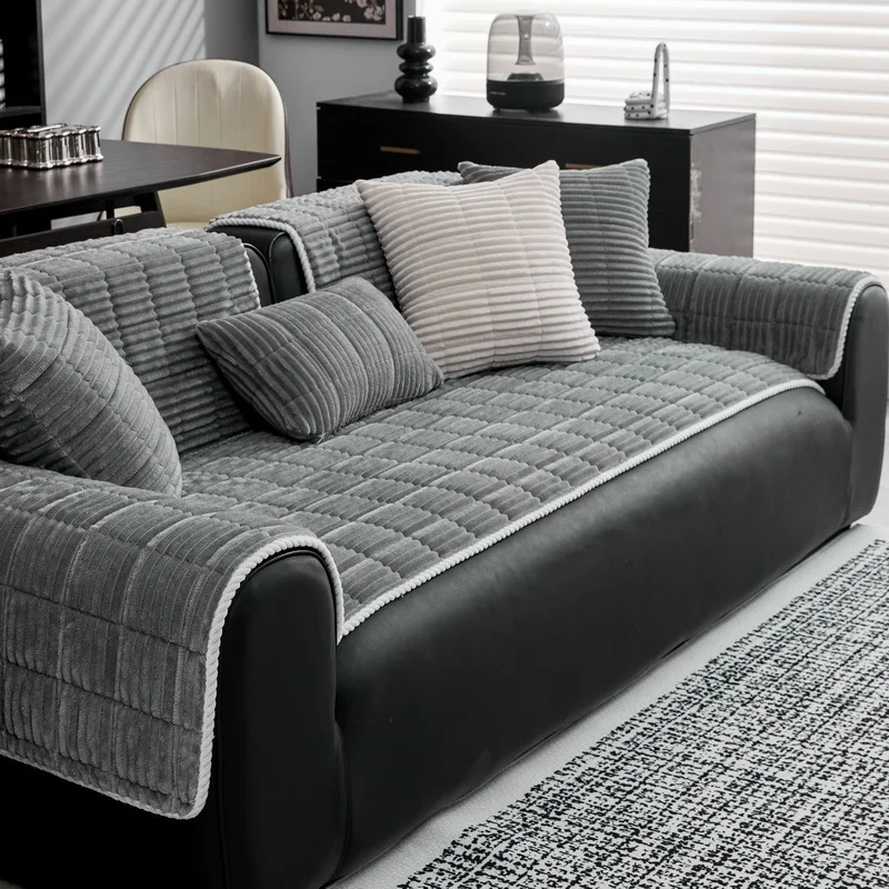 جديد رشاقته أفخم غطاء أريكة عدم الانزلاق الأريكة منشفة حصيرة بلون جميع المواسم العالمي الأرائك الغلاف لغرفة المعيشة شوبافا 커wers #4