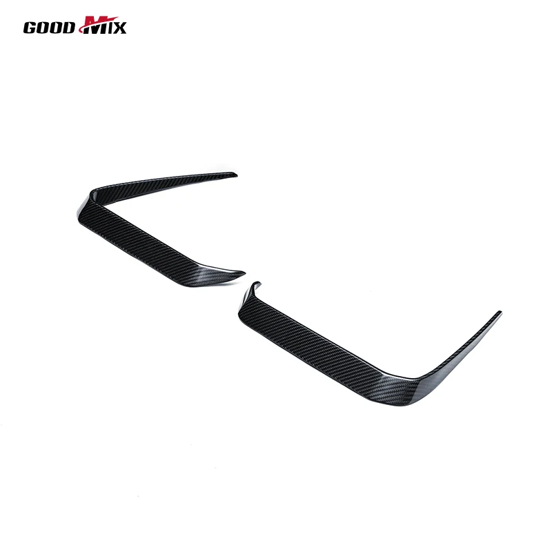 Paktechz Prepreg Dry Carbon Fiber Body Kit Front Canards for BMW X6 G06 LCI 2023 -