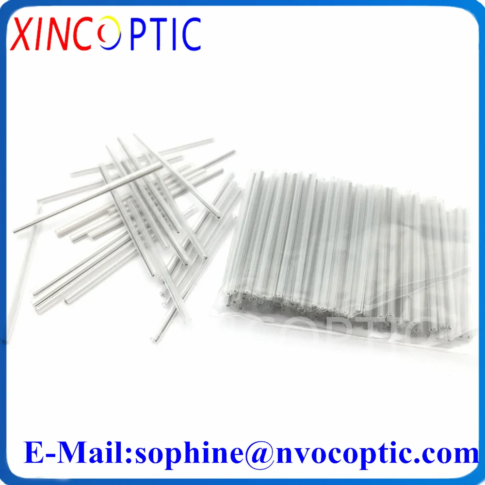 Imagem -02 - Dwdm Cwdm Fibra Óptica Heat Shrink Protection Tube One Rod Fusion Splice Luva Protetora Fibra de Agulha Sinlge 07 x 30 mm