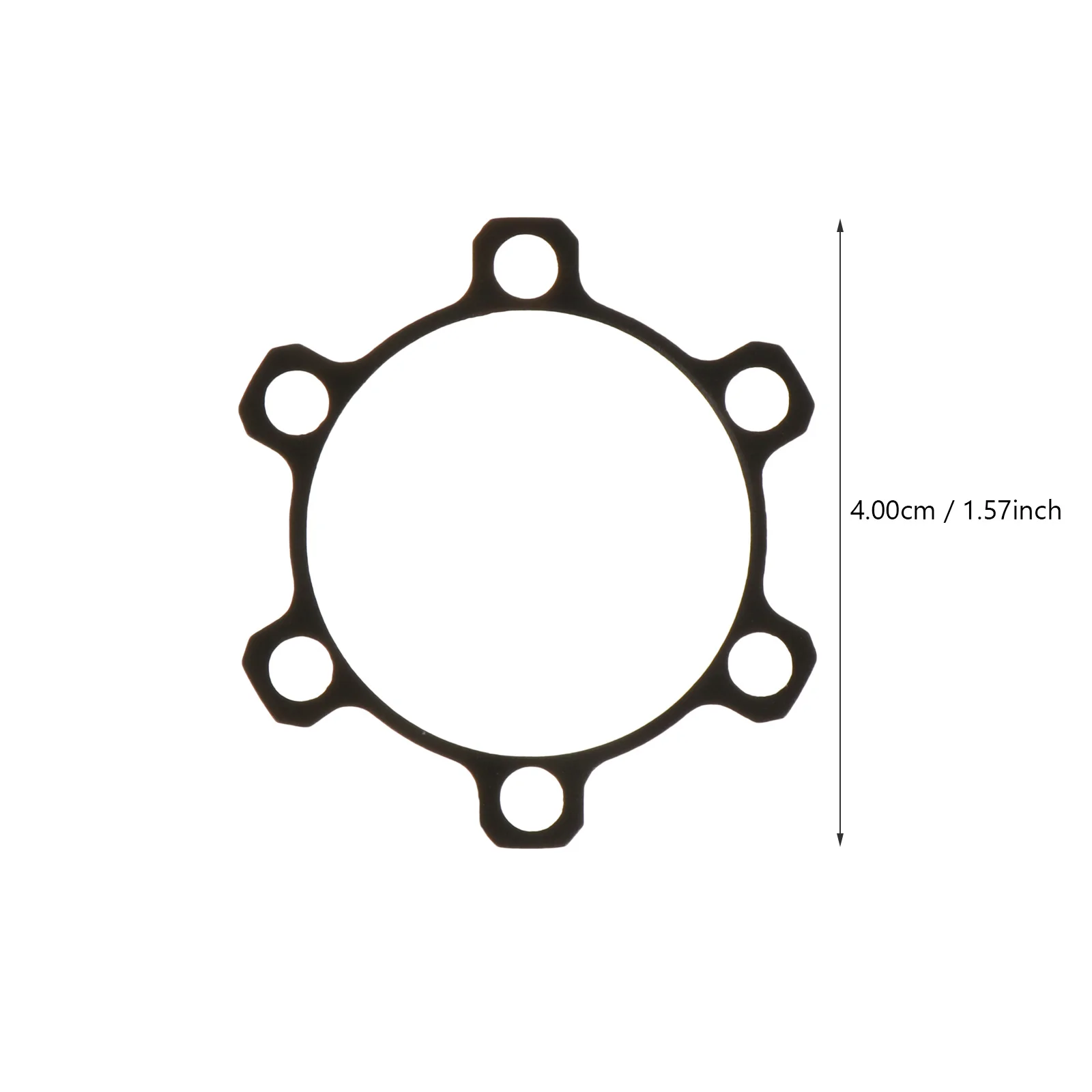 1Set Conversion Spacer Premium Material Comfortable Without Burrs Bike Screws Fastener Hub Spacers Flat Washer