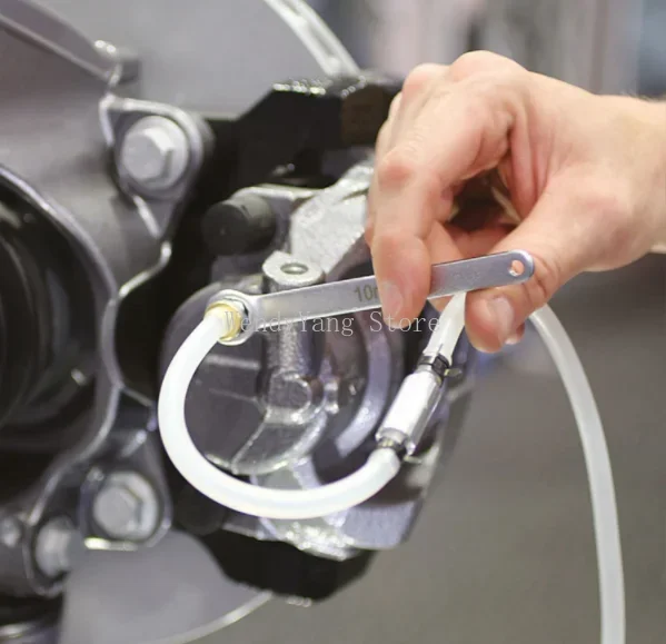 

8 шт. Ключи для прокачки тормозов Экстрактор для прокачки тормозов 12 шт. Розетка и обратный клапан Ручной тормозной шланг для прокачки масла и ключ для сливной пробки