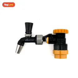 Kegland NukaTap Mini FC Disconnect Kits Include 8mm（5/16) Duotight Adaptor Beer Brewing Accessory homebrew Household Tool