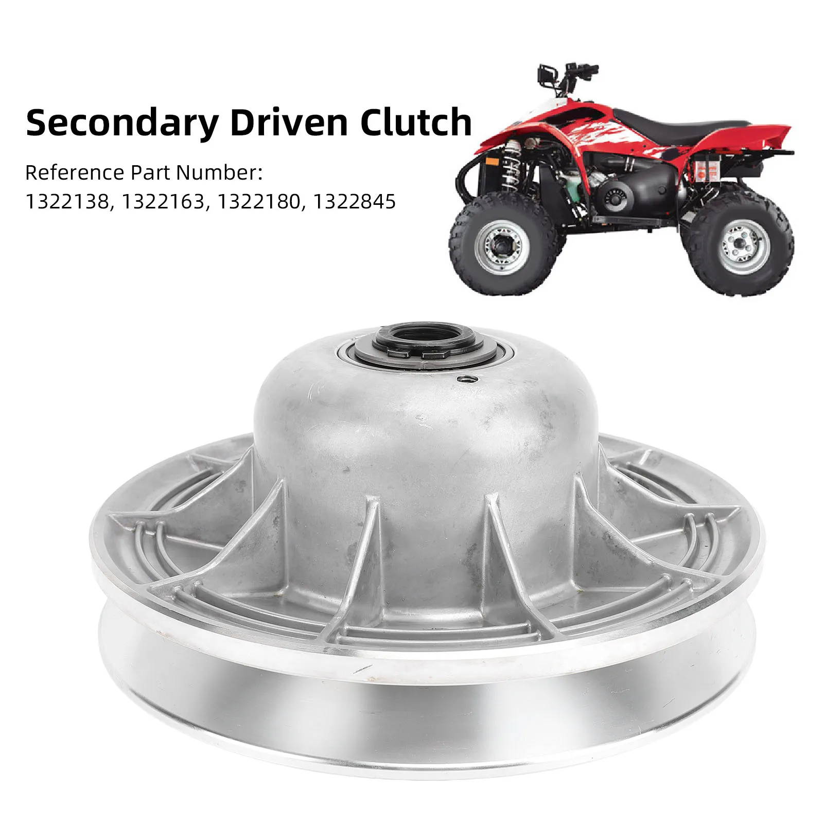 

1322163 Secondary Driven Metal Resistant Replacement for Sportsman 400 450 500 700 Scrambler 400 500