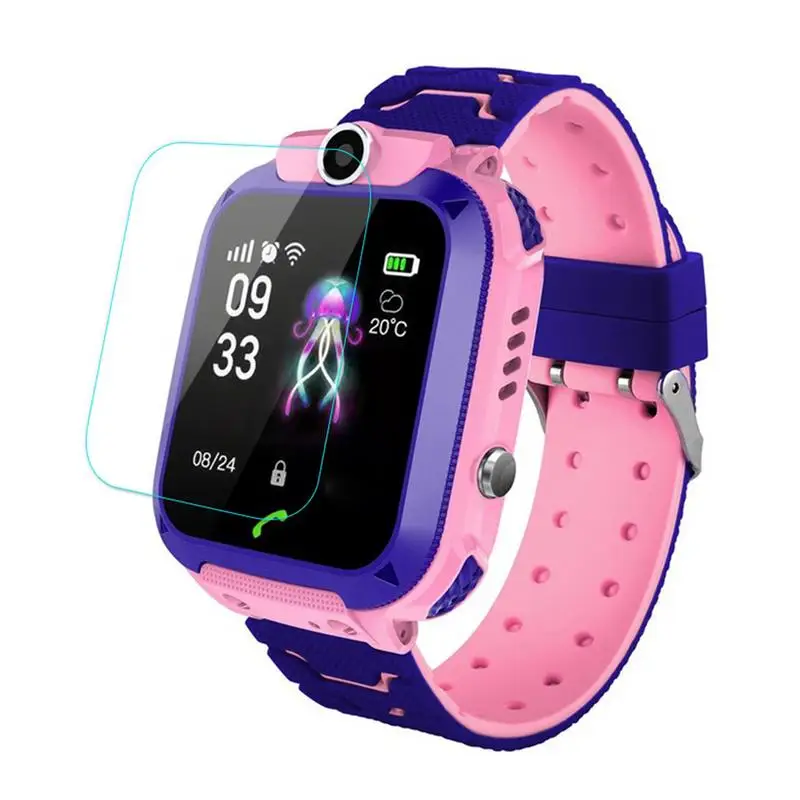 Children Watch Protective Film For Q12 Soft Clear SmartWatch Screen Protector Guard Kids Smart Watch Full-Screen Cover Set