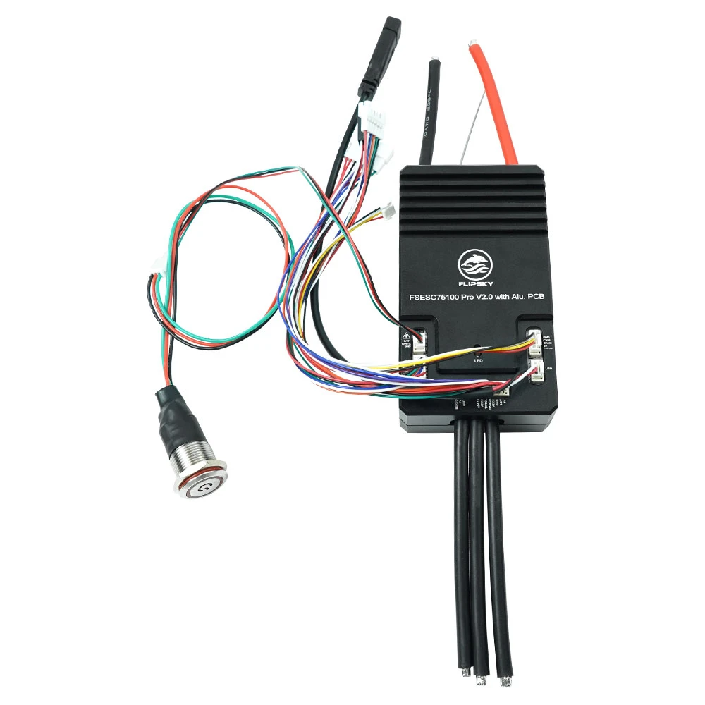 Flipsky 75100 Pro V2.0 With Aluminum PCB Based on VESC For Electric Skateboard / Scooter / Ebike Speed Controller view 2