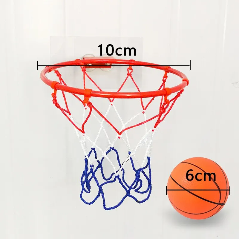 Children's Folding Basketball Stand Indoor Non Stamping Wall Mounted Kindergarten Family Shooting Stand Portable Fun Basketball