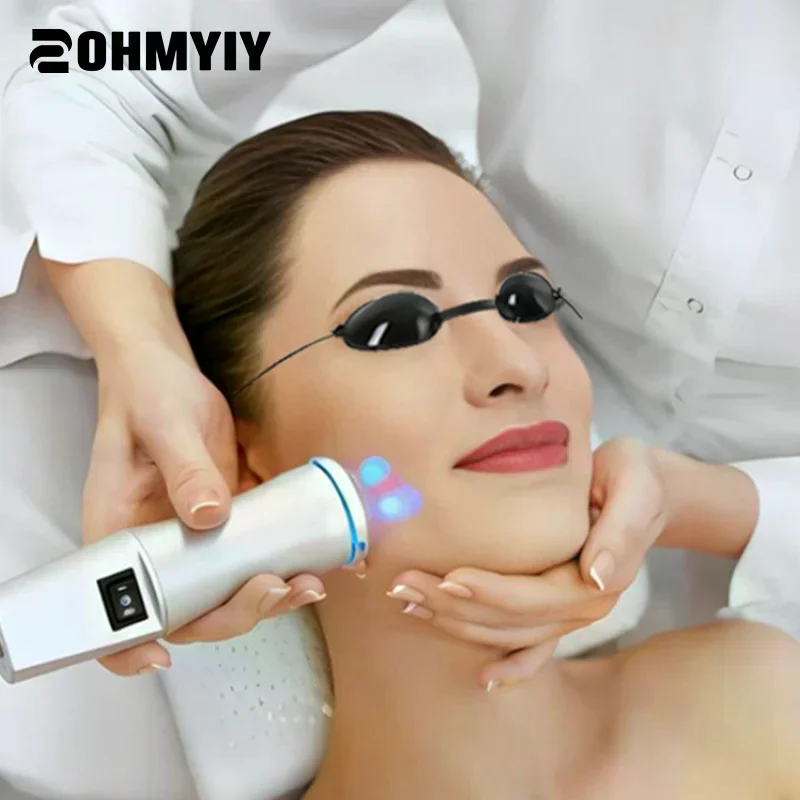 

Laser Beauty Instrument Eye Mask Goggles Photon Rejuvenation Eye Mask Sunbathing Sun Shading Thickened Silicone Cover