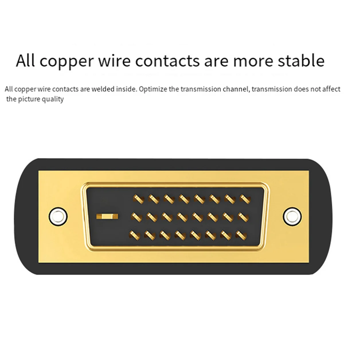 Mindpure 24+1 DVI Male to HDMI-Compatible Female Converter Computer Graphics Card Connector TV Adapter Cable