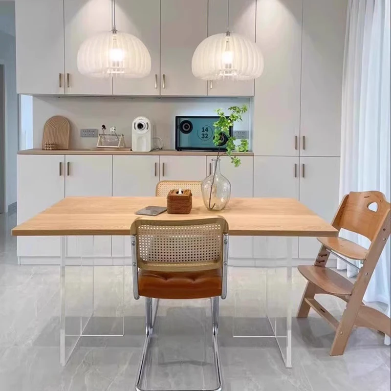 مكتب مكتب خشبي قائم فاخر طويل جمالي عرض شمالي مكتب مكتب تنفيذي بسيط أثاث تجاري من سكريفانيا