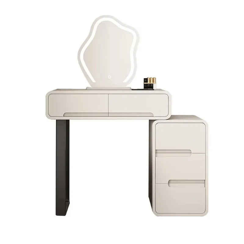 

Girls Luxury Vanity Table Nordic Modern Elegant Aesthetic Vanity Table Fashion Glamour Meuble Coiffeuse Bedroom Furniture